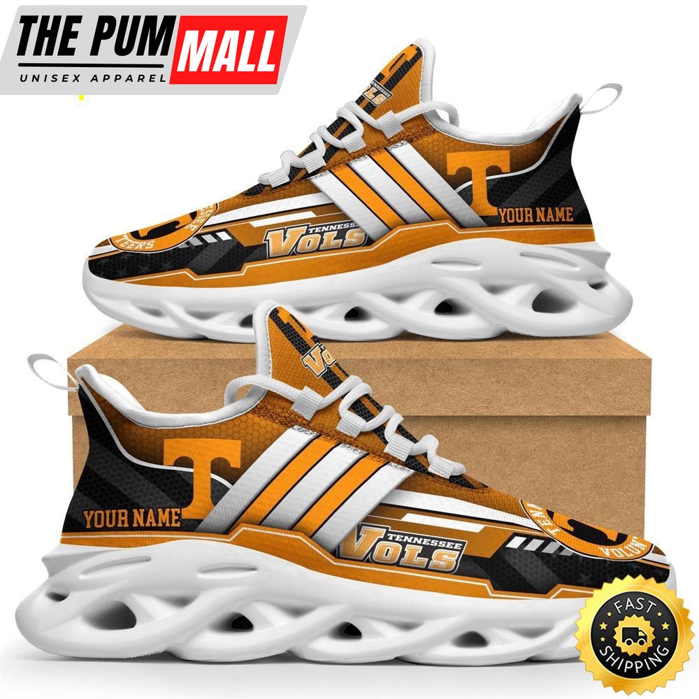 Custom Name NCAA Tennessee Volunteers Max Soul Sneakers Trending Summer