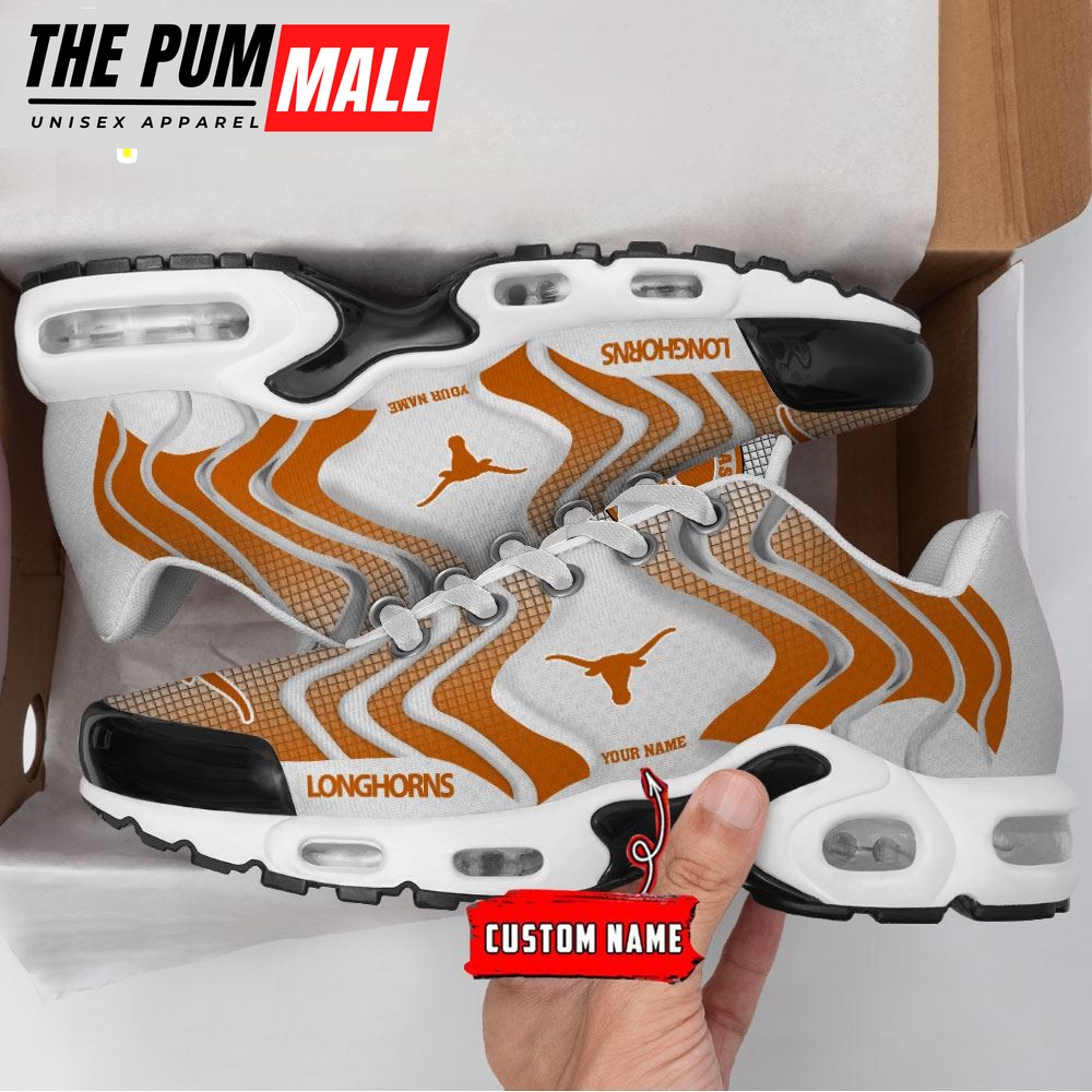 Custom Name NCAA Texas Longhorns Personalized TN Sport Shoes