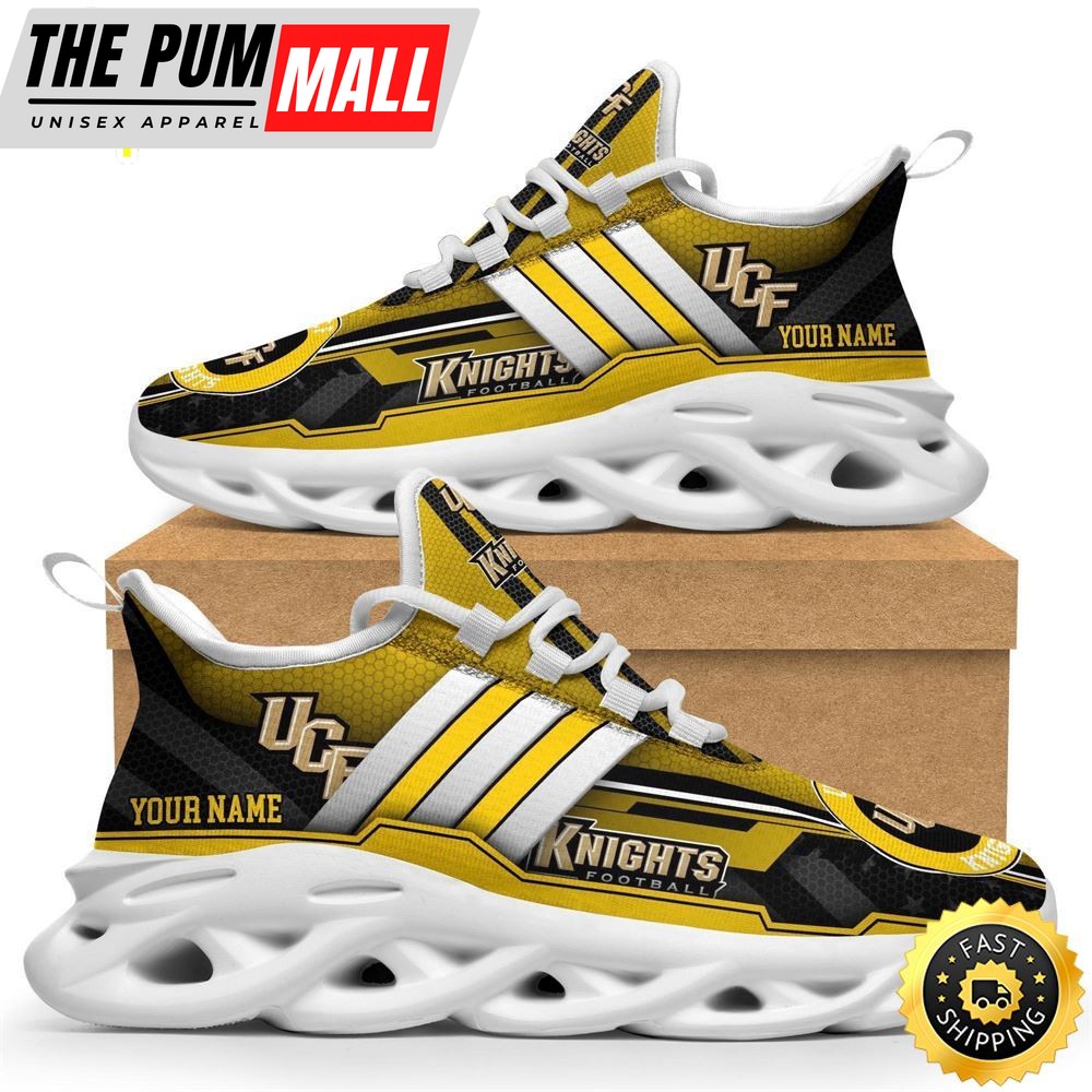 Custom Name NCAA UCF Knights Max Soul Sneakers Trending Summer