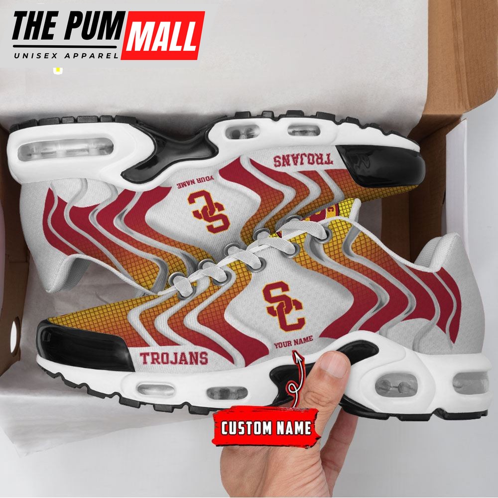 Custom Name NCAA USC Trojans Personalized TN Sport Shoes