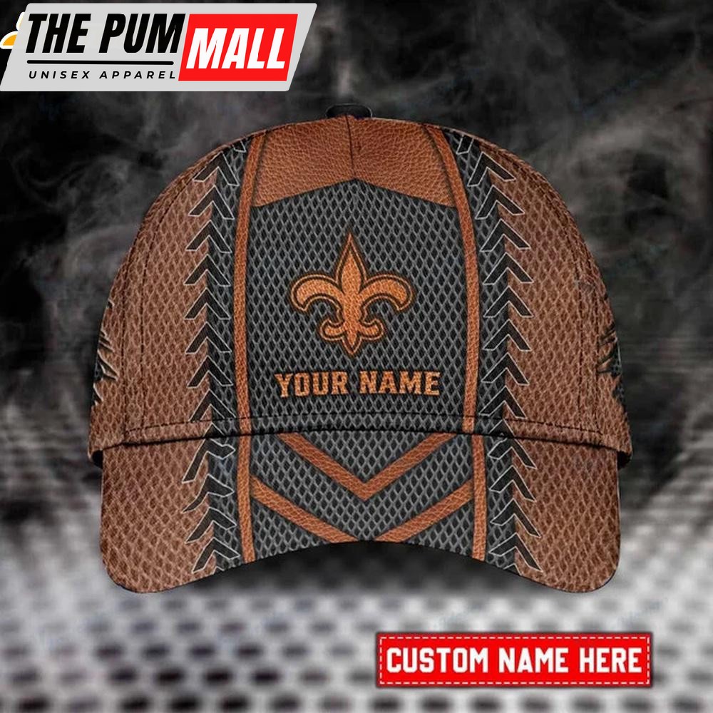 Custom Name New Orleans Saints Classic Baseball Cap