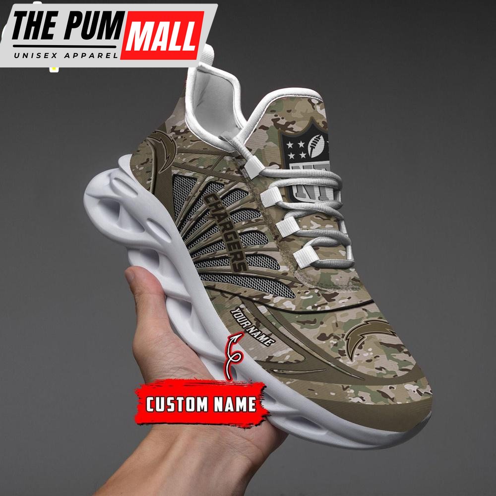 custom-name-nfl-los-angeles-chargers-camo-veteran-day-max-soul-shoes-spn2gi7u Custom Name NFL Los Angeles Chargers Camo Veteran Day Max Soul Shoes