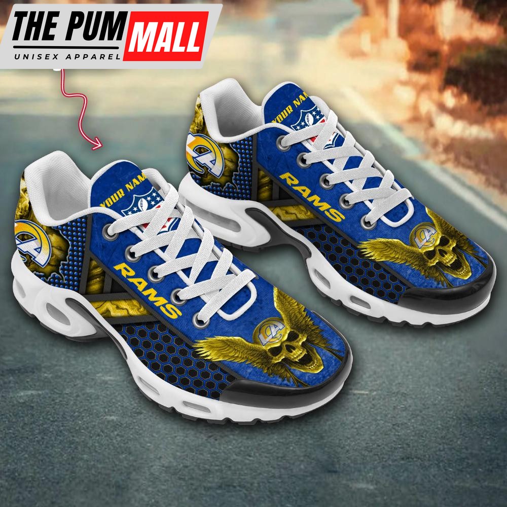 custom-name-nfl-los-angeles-rams-skull-air-max-plus-shoes-xl9gbjnn Custom Name NFL Los Angeles Rams Skull Air Max Plus Shoes