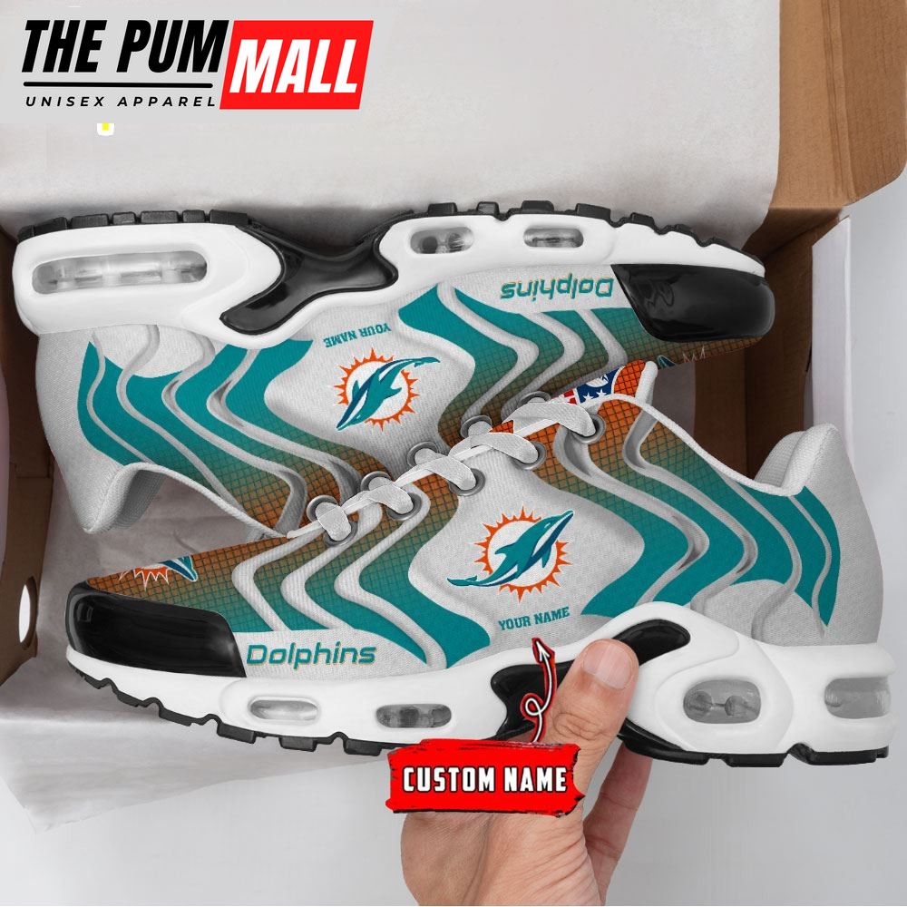 Custom Name NFL Miami Dolphins – Football team Personalized TN Sport Shoes