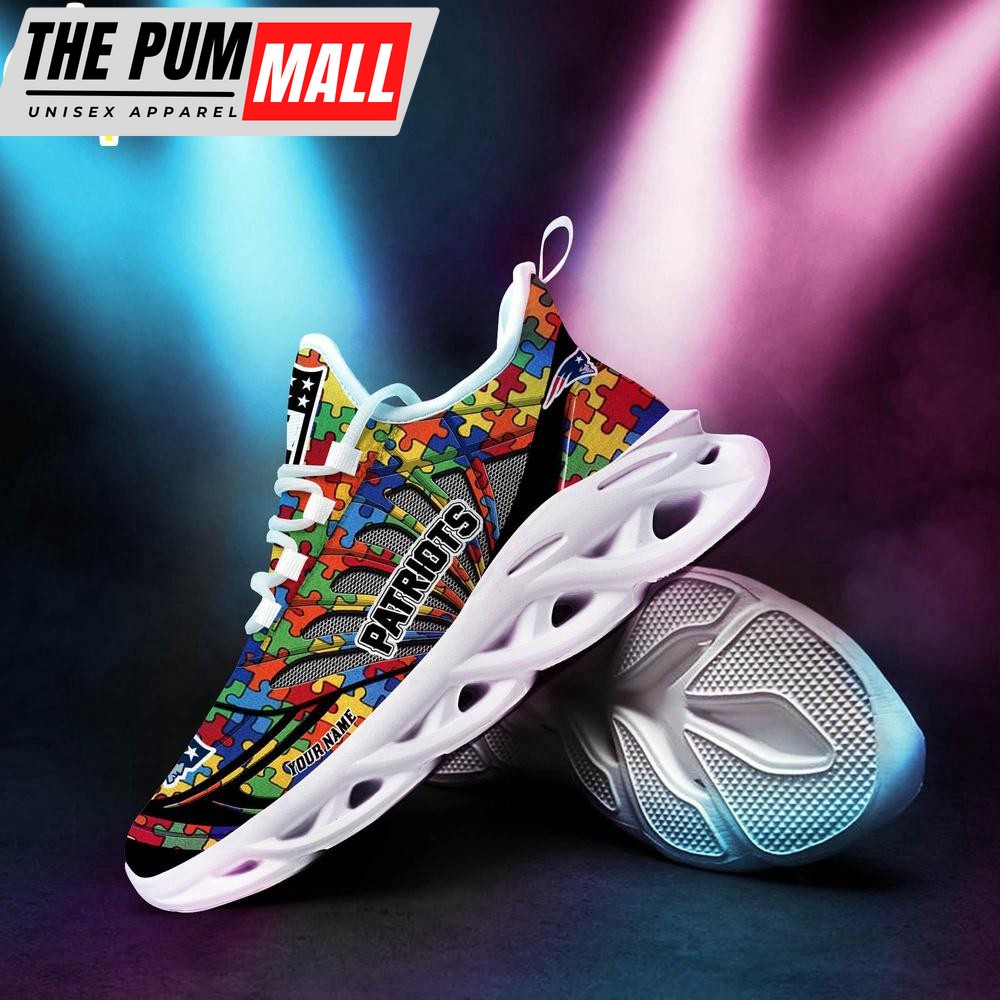custom-name-nfl-new-england-patriots-autism-clunky-max-soul-shoes-xi034wwq Custom Name NFL New England Patriots Autism Clunky Max Soul Shoes