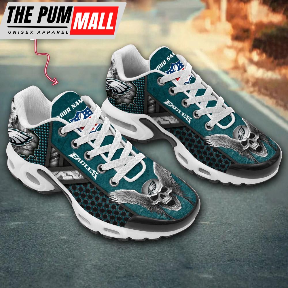 custom-name-nfl-philadelphia-eagles-skull-air-max-plus-shoes-z8jt96ub Custom Name NFL Philadelphia Eagles Skull Air Max Plus Shoes