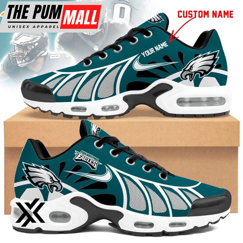 Custom Name Philadelphia Eagles Air Max Plus Shoes For Fans