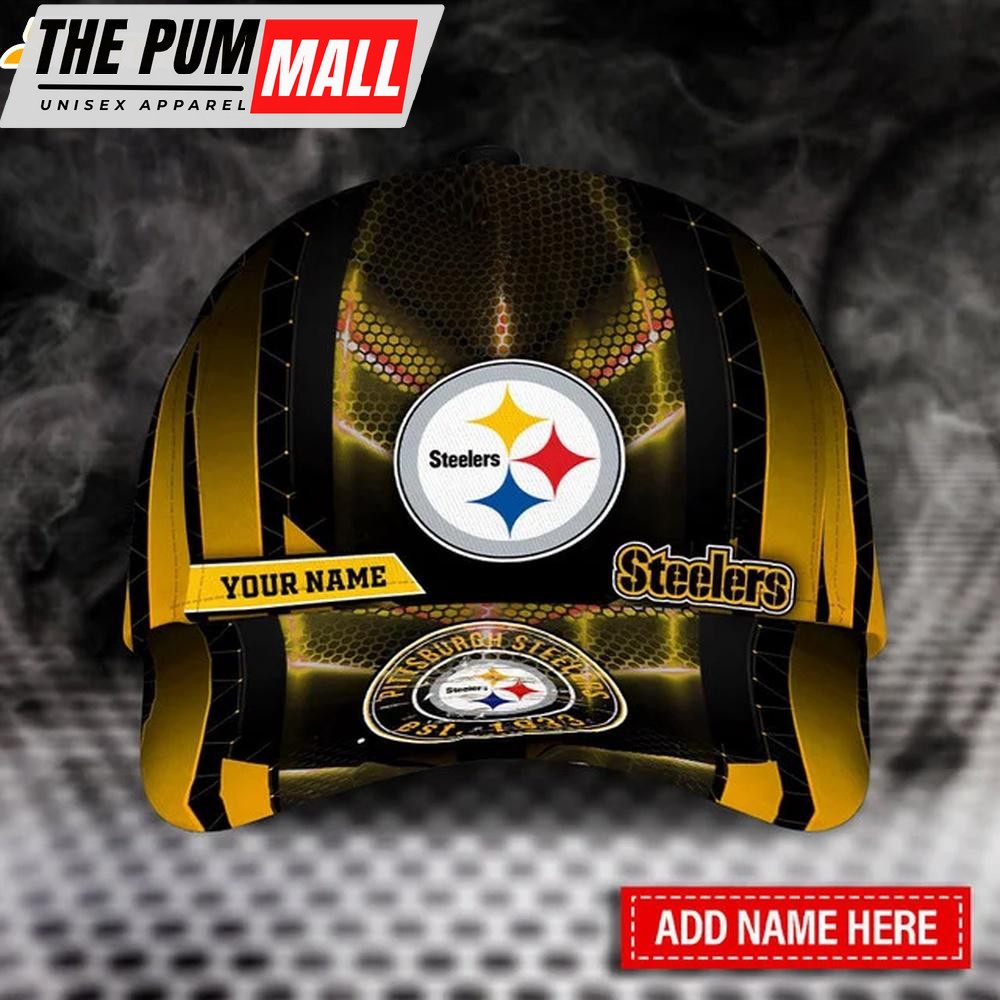 Custom Name Pittsburgh Steelers Classic Baseball Cap