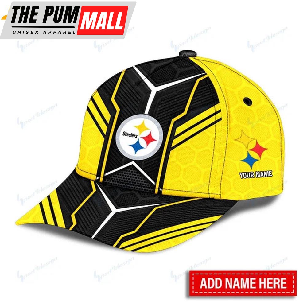 Custom Name Pittsburgh Steelers Football Classic Baseball Cap