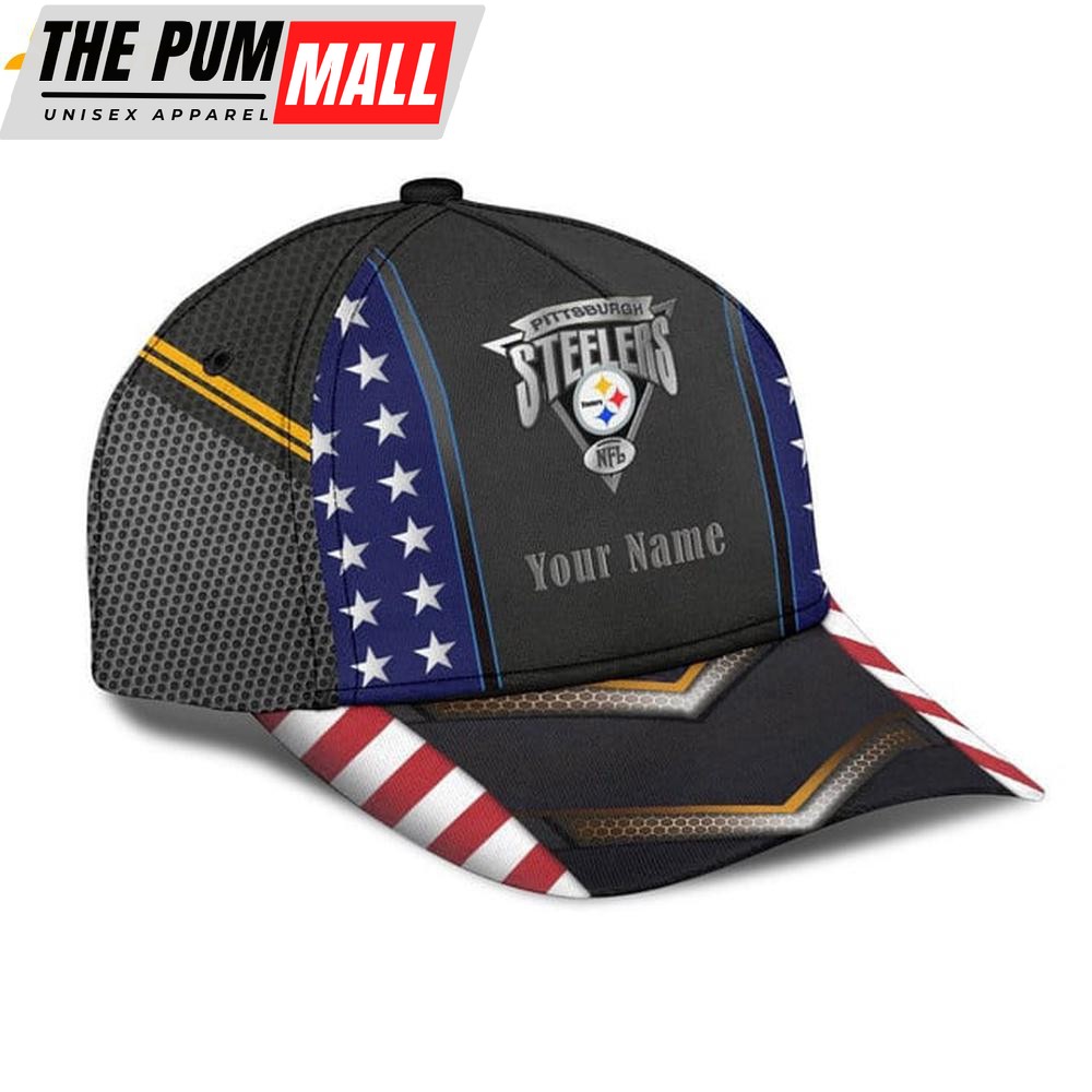 Custom Name Pittsburgh Steelers Sport Team Classic Baseball Cap