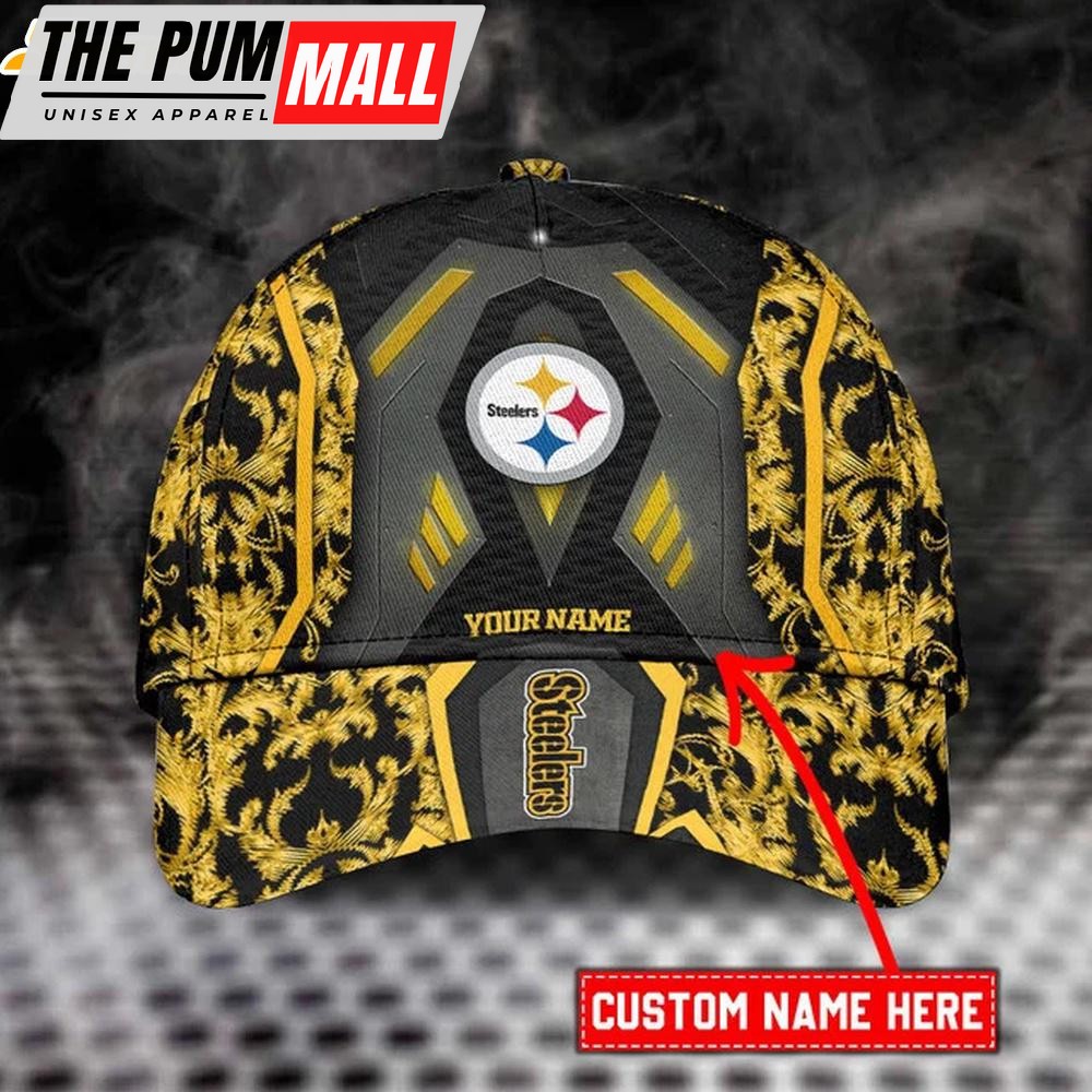 Custom Name Pittsburgh Steelers Team Classic Baseball Cap