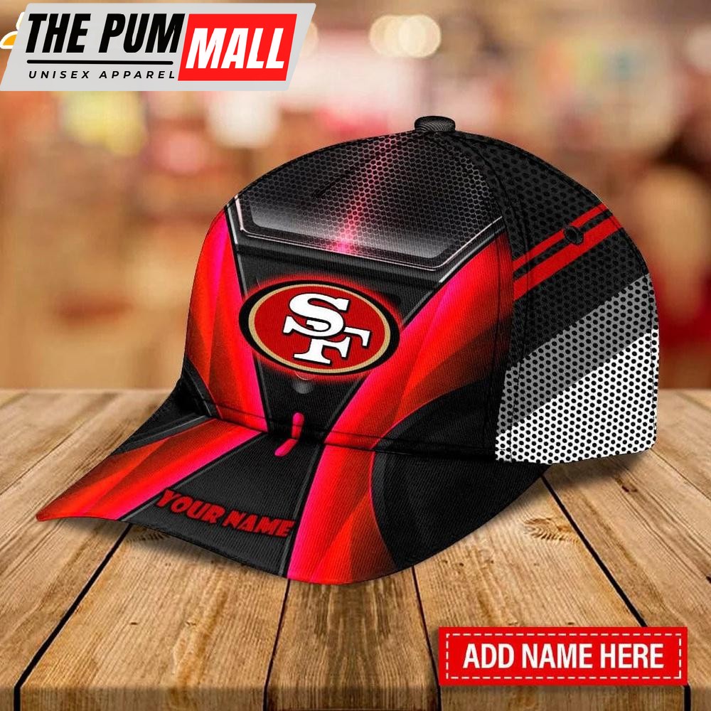 Custom Name San Francisco 49ers Logo Classic Baseball Cap