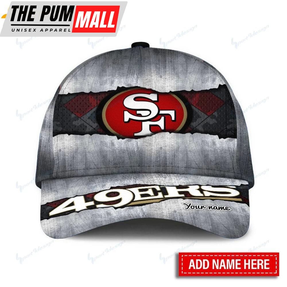 Custom Name San Francisco 49ers Sport Football Classic Baseball Cap