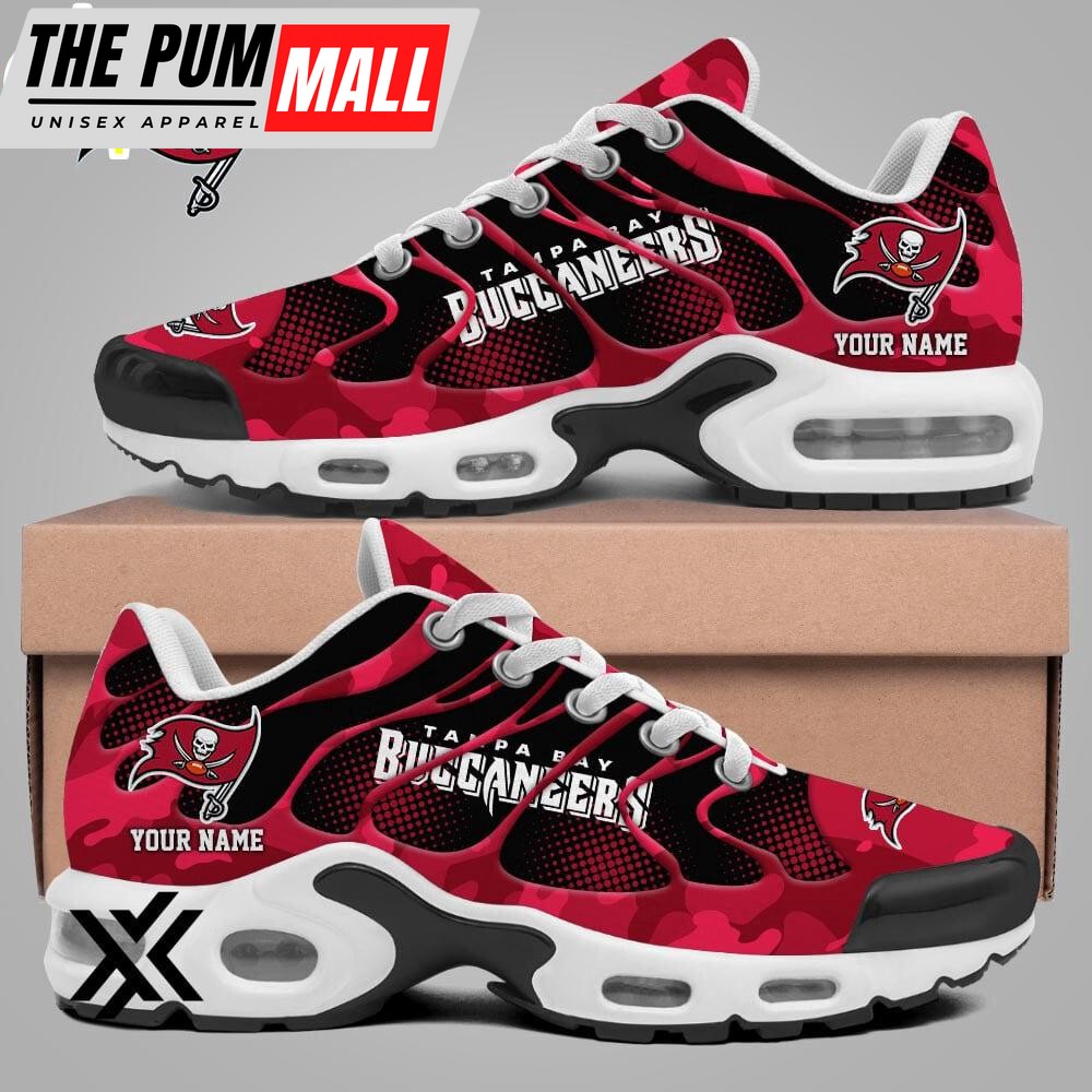 Custom Name Tampa Bay Buccaneers Air Max Plus Shoes For Fans
