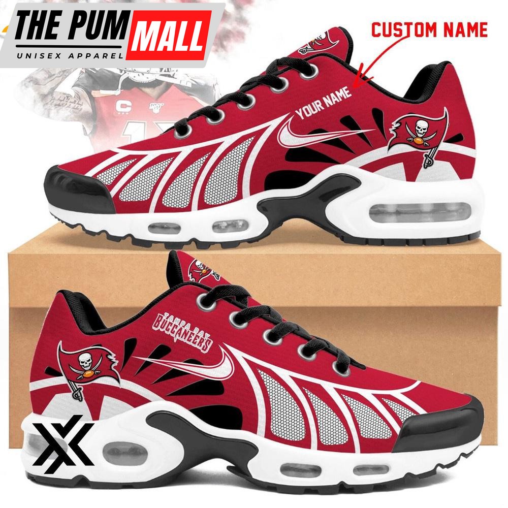 Custom Name Tampa Bay Buccaneers Air Max Plus Shoes For Fans