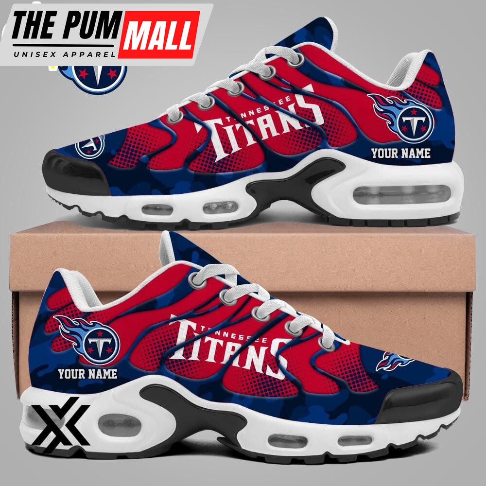 Custom Name Tennessee Titans Air Max Plus Shoes For Fans
