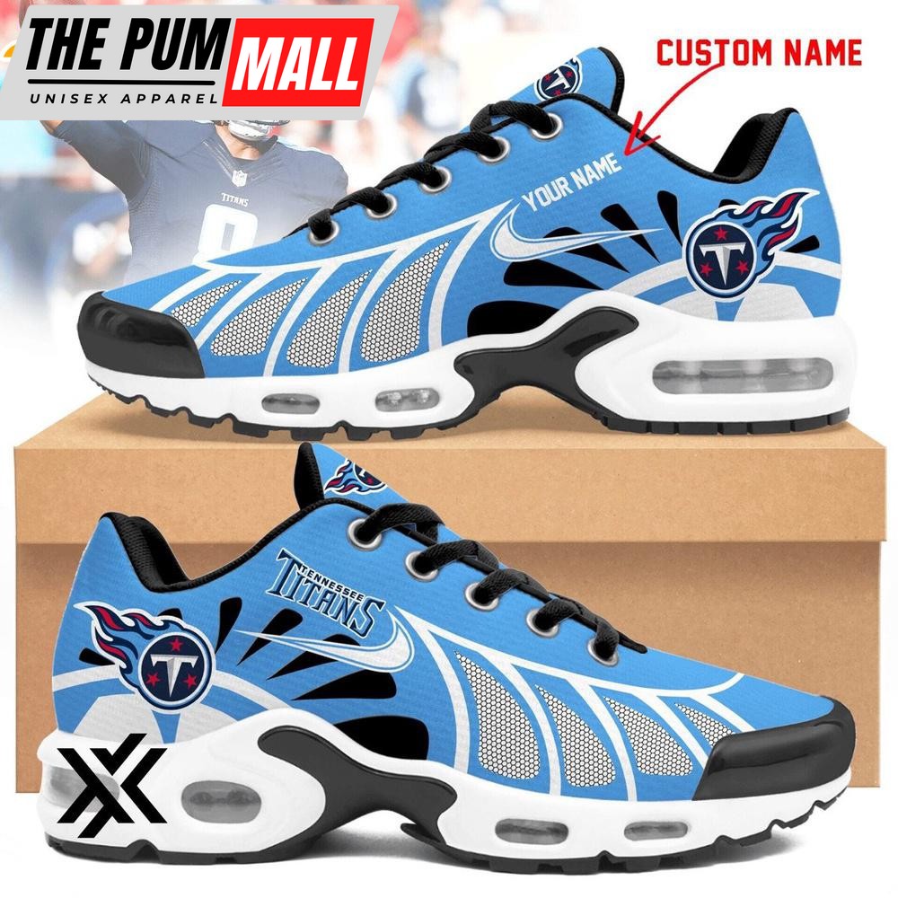 Custom Name Tennessee Titans Air Max Plus Shoes For Fans