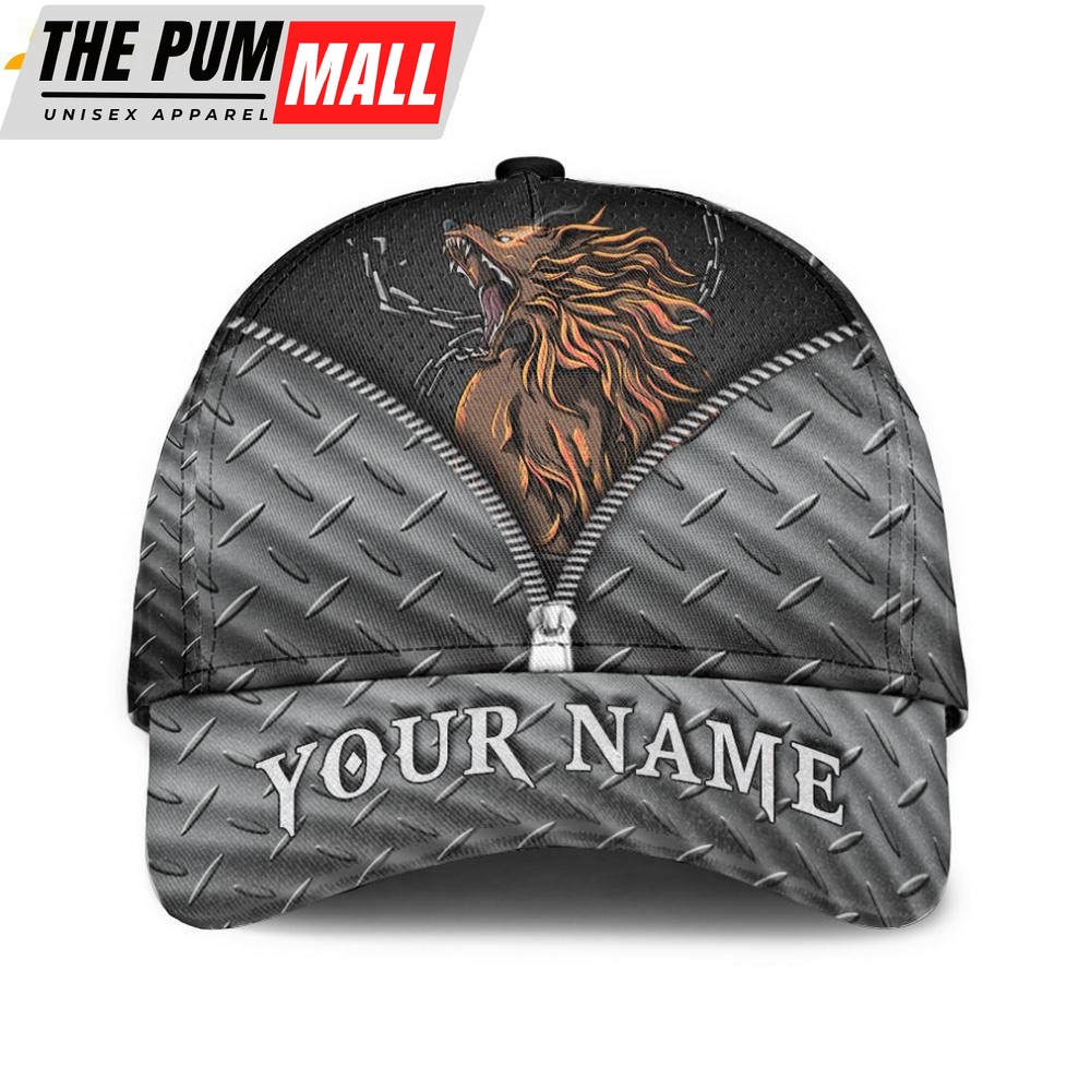 Custom Name Viking Fenrir Viking Classic Baseball Cap