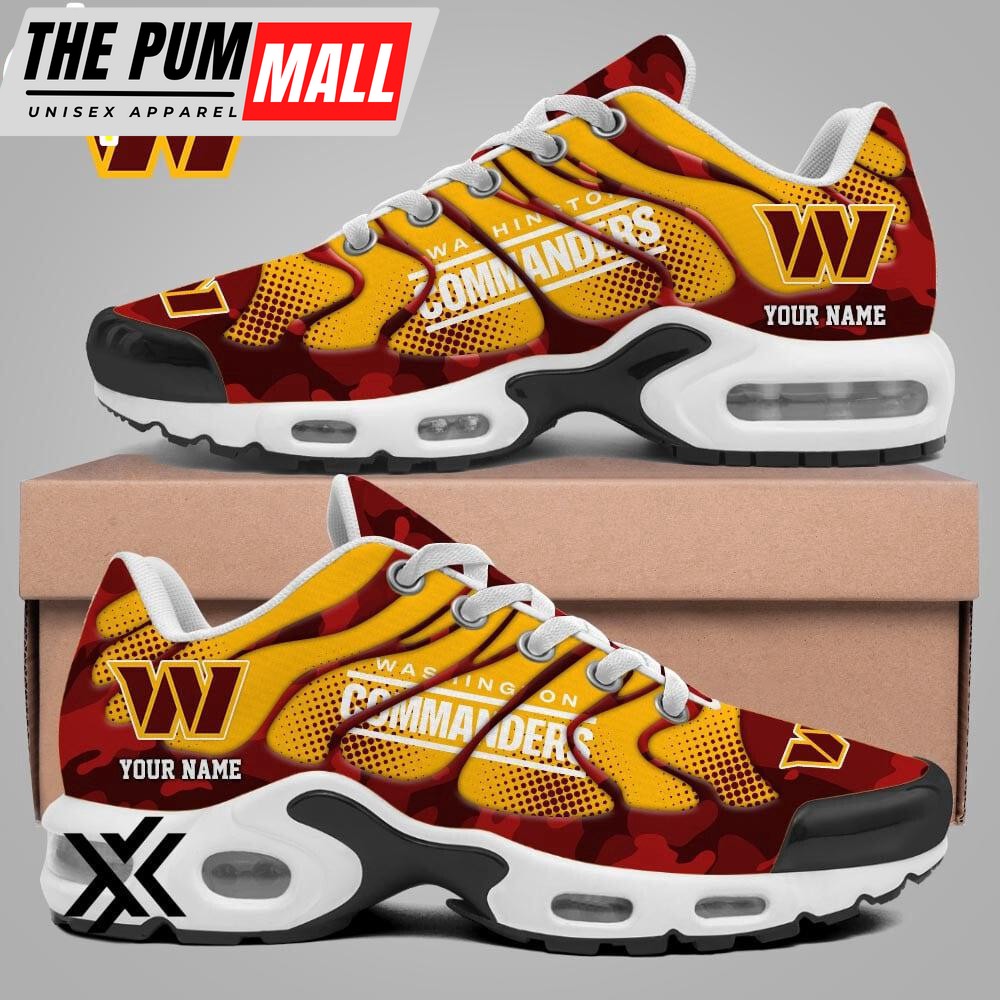 Custom Name Washington Commanders Air Max Plus Shoes For Fans