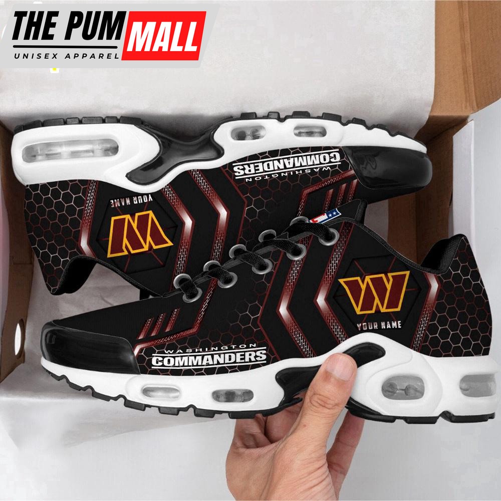 Custom Name Washington Commanders NFL Air Max Plus Shoes For Fans