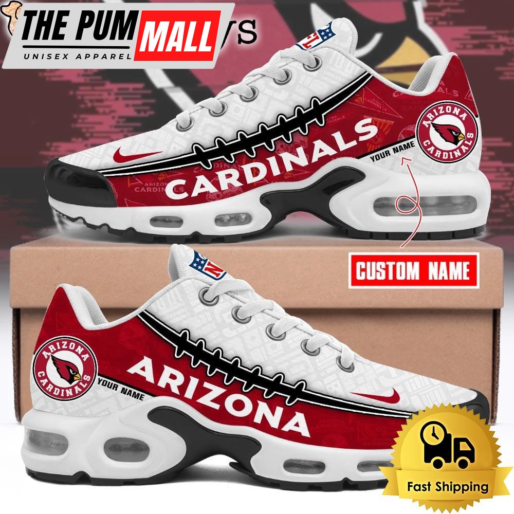 Custom NFL Arizona Cardinals Limited Design Air Max Plus Shoes