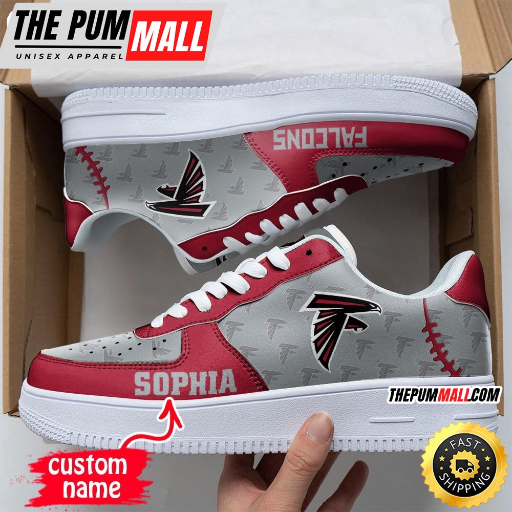 Custom NFL Atlanta Falcons Air Force 1 Shoes Fashionable Air Force 1