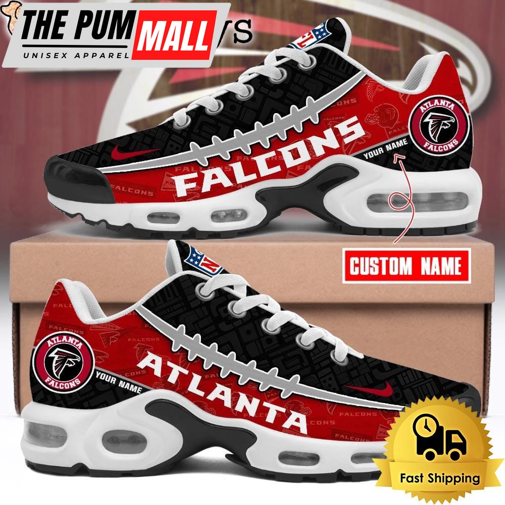 Custom NFL Atlanta Falcons Limited Design Air Max Plus Shoes