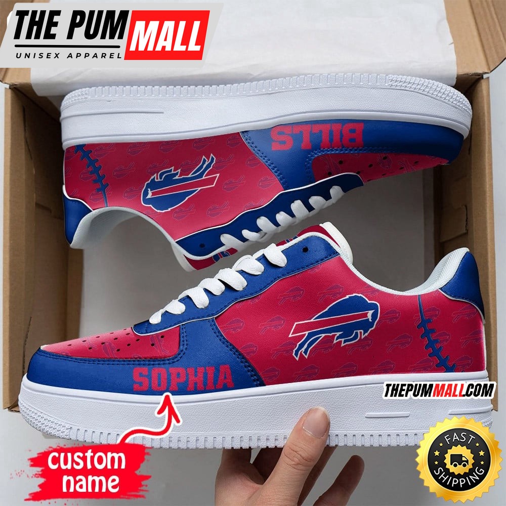Custom NFL Buffalo Bills Air Force 1 Shoes Fashionable Air Force 1