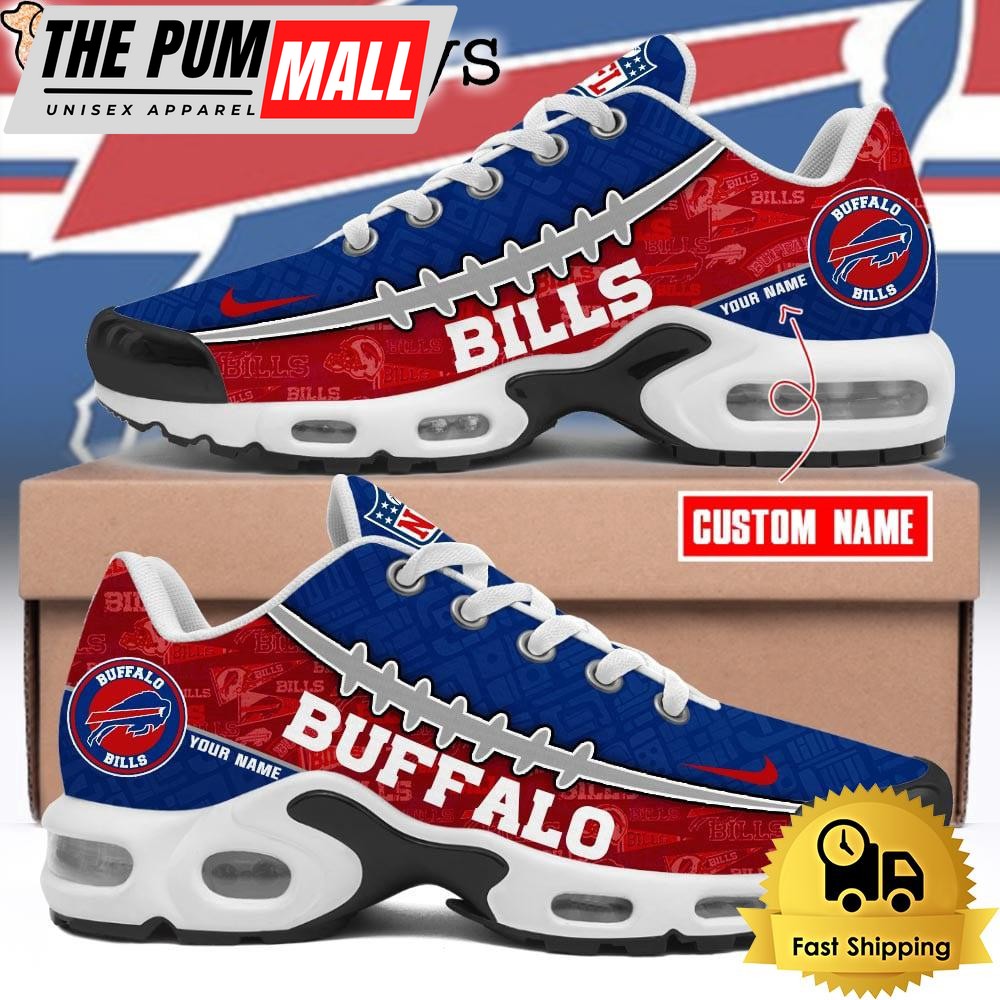 Custom NFL Buffalo Bills Limited Design Air Max Plus Shoes