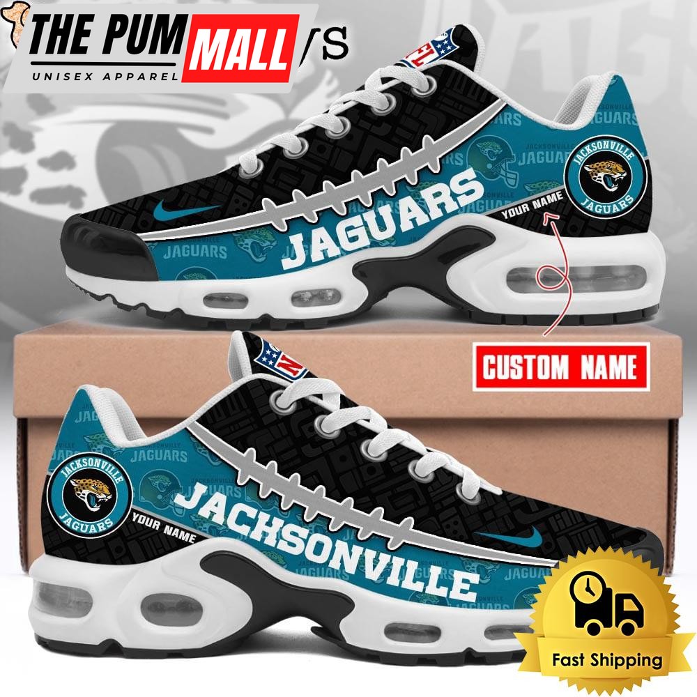 Custom NFL Jacksonville Jaguars Limited Design Air Max Plus Shoes