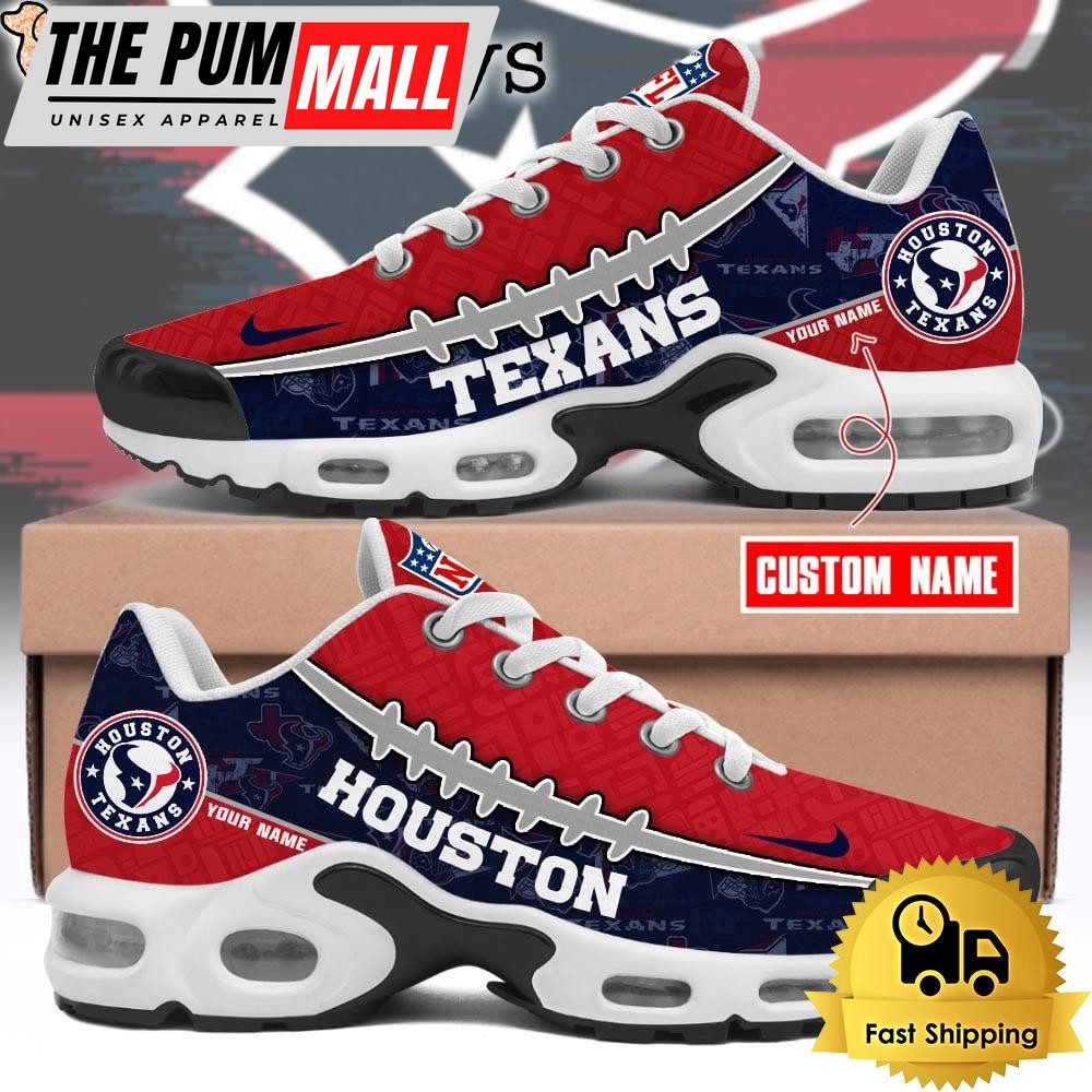 Custom NFL New England Patriots Limited Design Air Max Plus Shoes