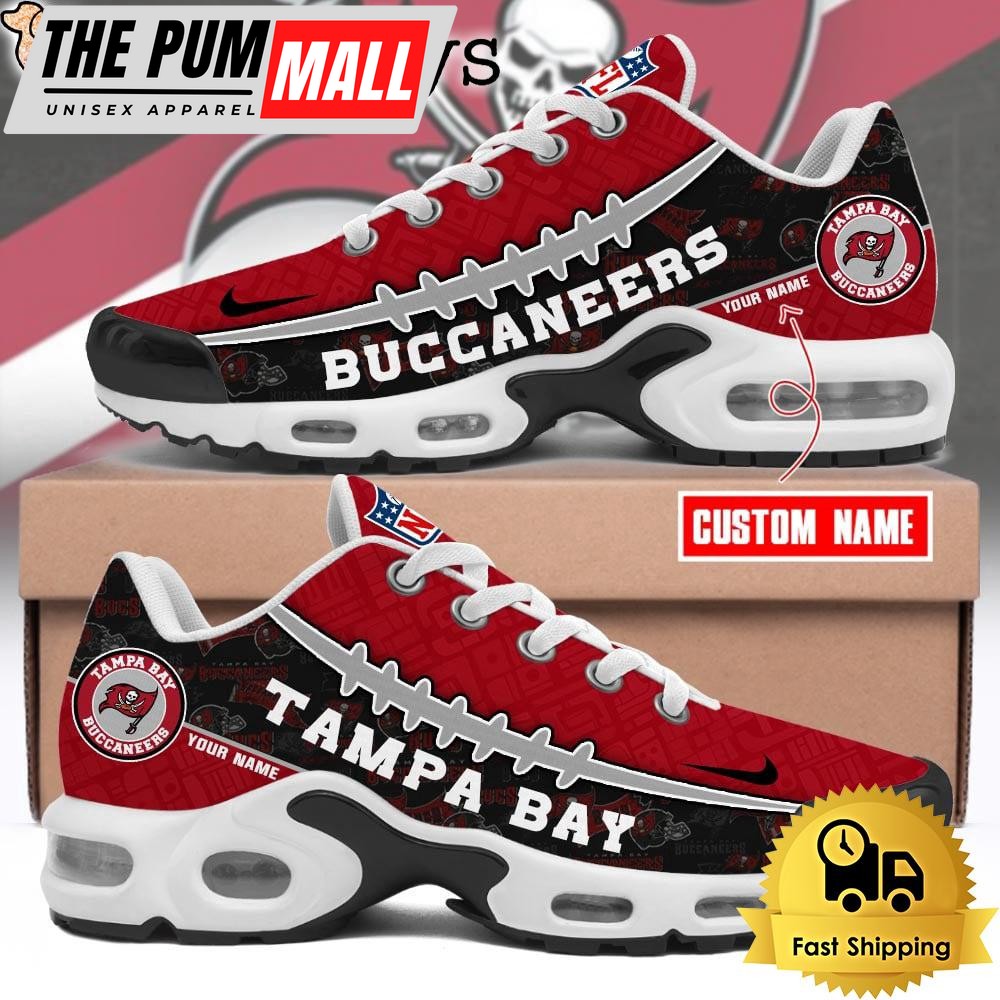 Custom NFL Tampa Bay Buccaneers Limited Design Air Max Plus Shoes