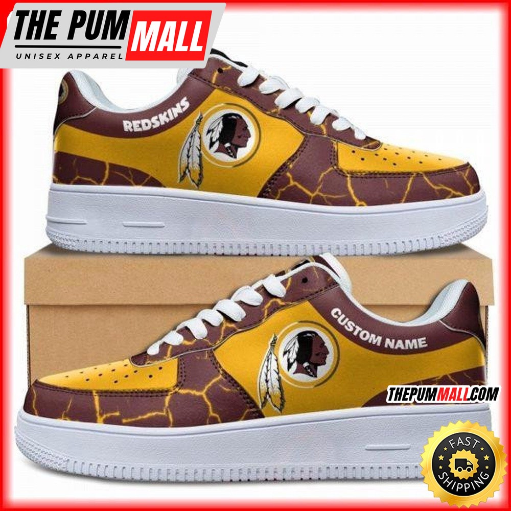 Custom NFL Washington Commanders Air Force 1 Shoes Sneaker Football Shoes For Fans