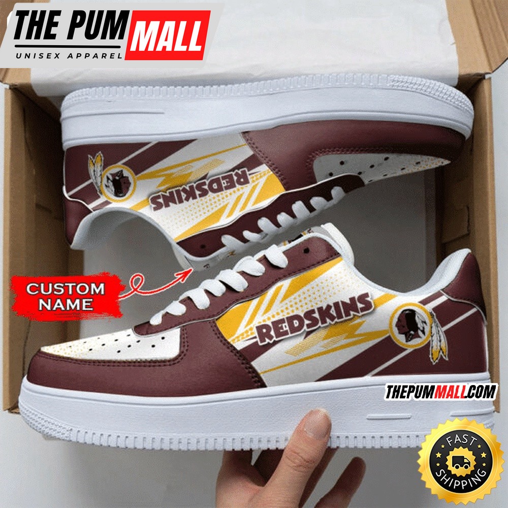 Custom NFL Washington Commanders Air Force 1 Shoes Sports Sneaker For Fans