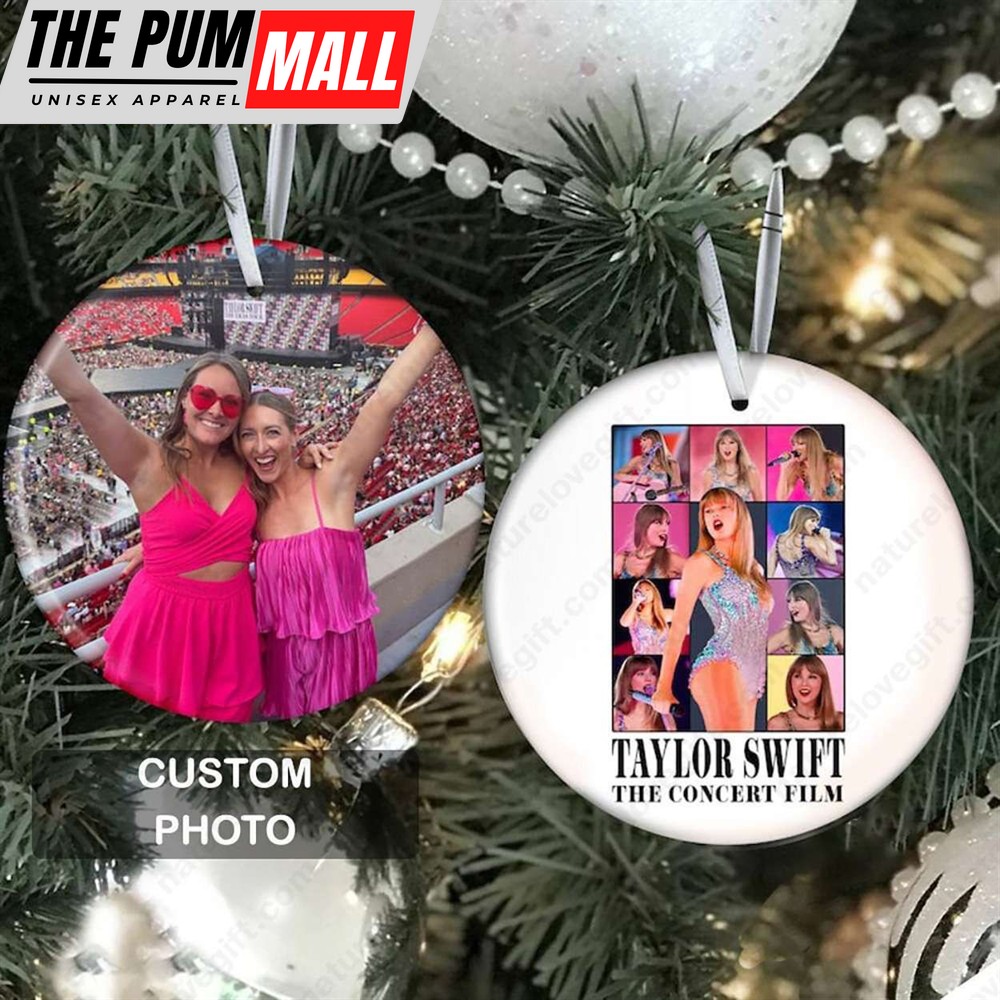Custom Picture Taylor Swift Christmas Ornament Gift for Swiftites Limited Edition