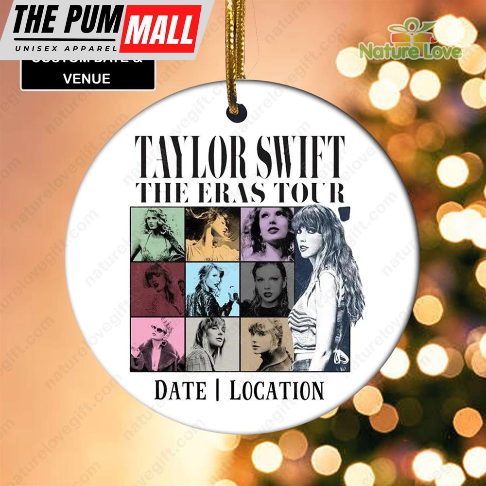 Custom Taylor Swift Ornament The Eras Tour 2023 Fans Gift Limited Edition