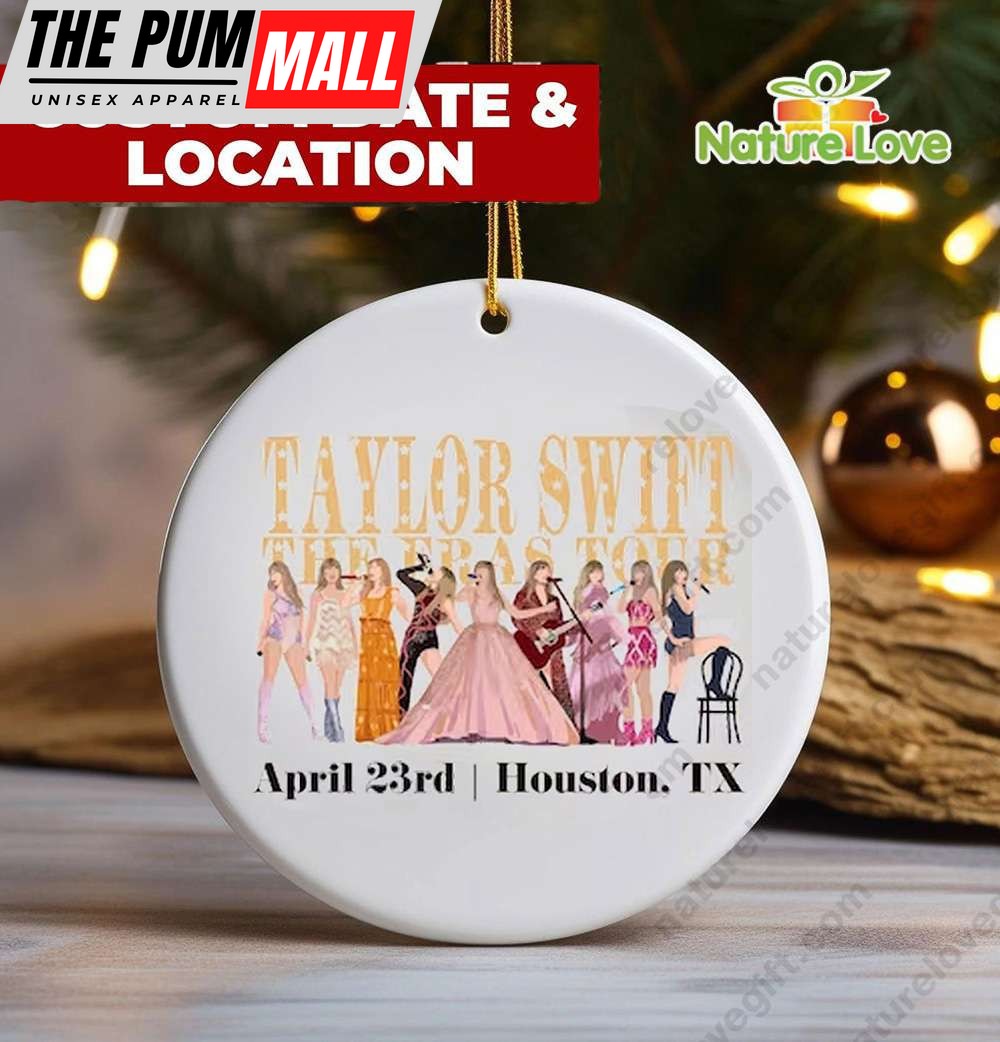 Custom Taylor Swift Ornament The Eras Tour Christmas Gift for Fans Limited Edition