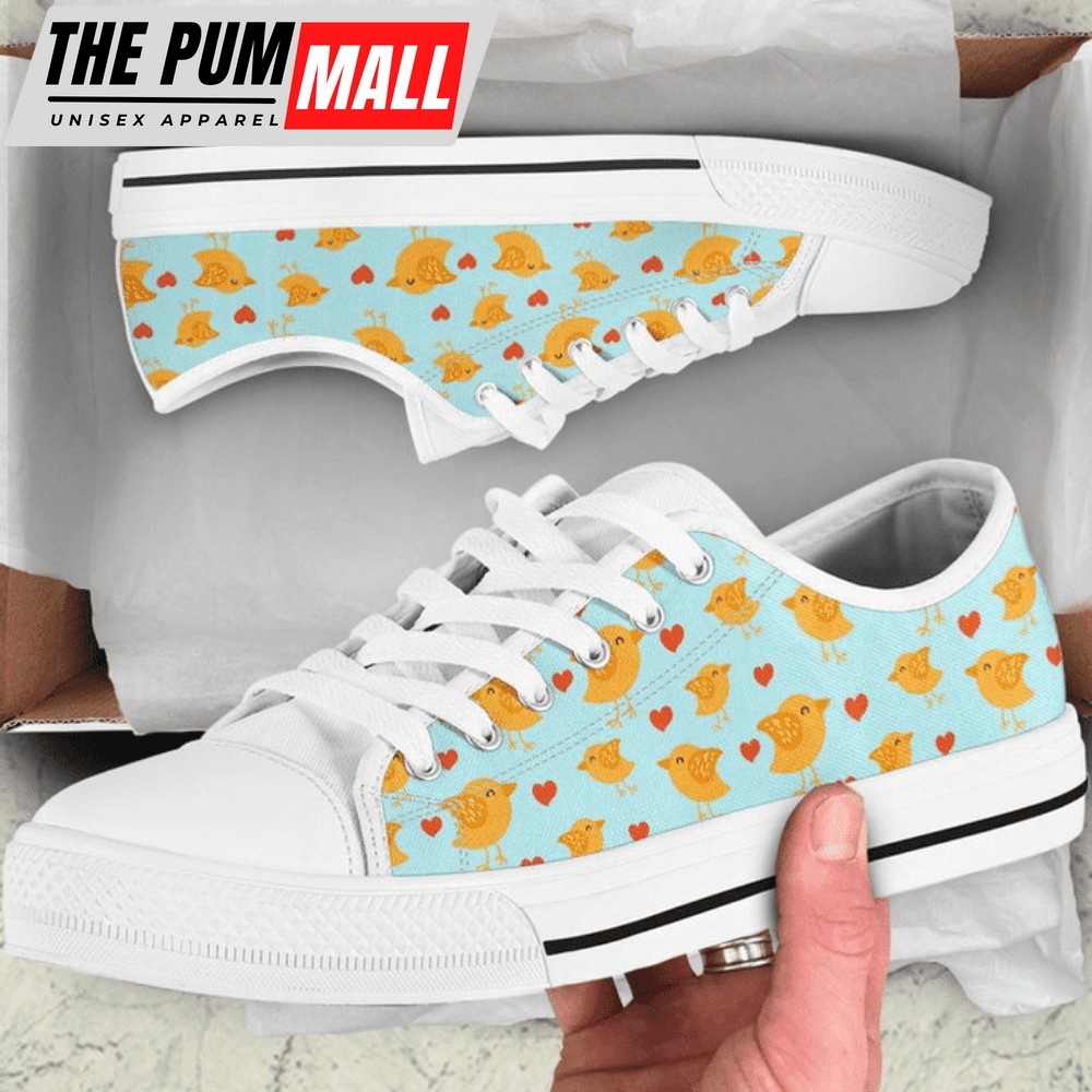 Cute Chicken Low Top Shoes PN206070Sb – Comfortable & Trendy Footwear