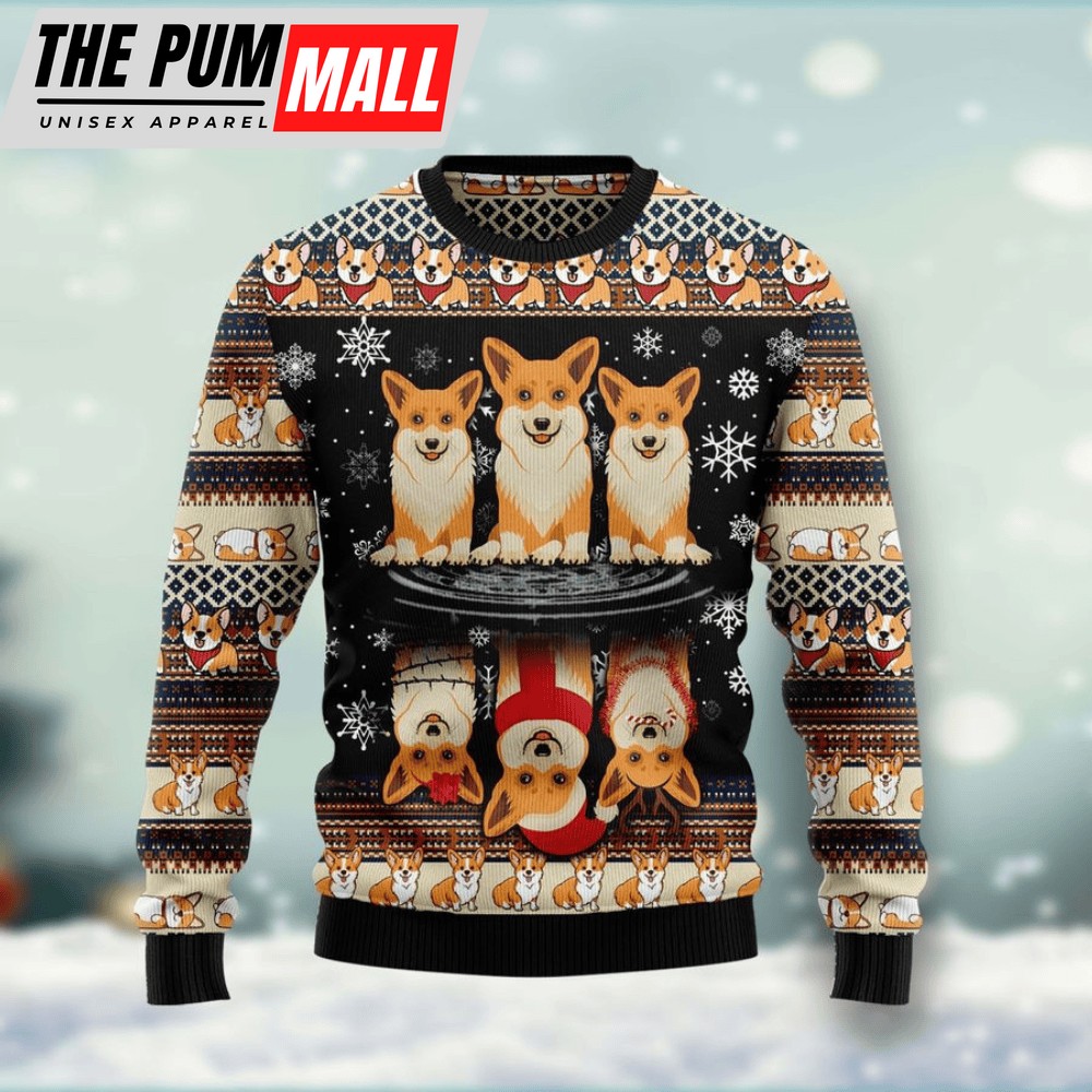 Cute Corgi Dog Funny Ugly Christmas Sweater Gift Christmas Gifts