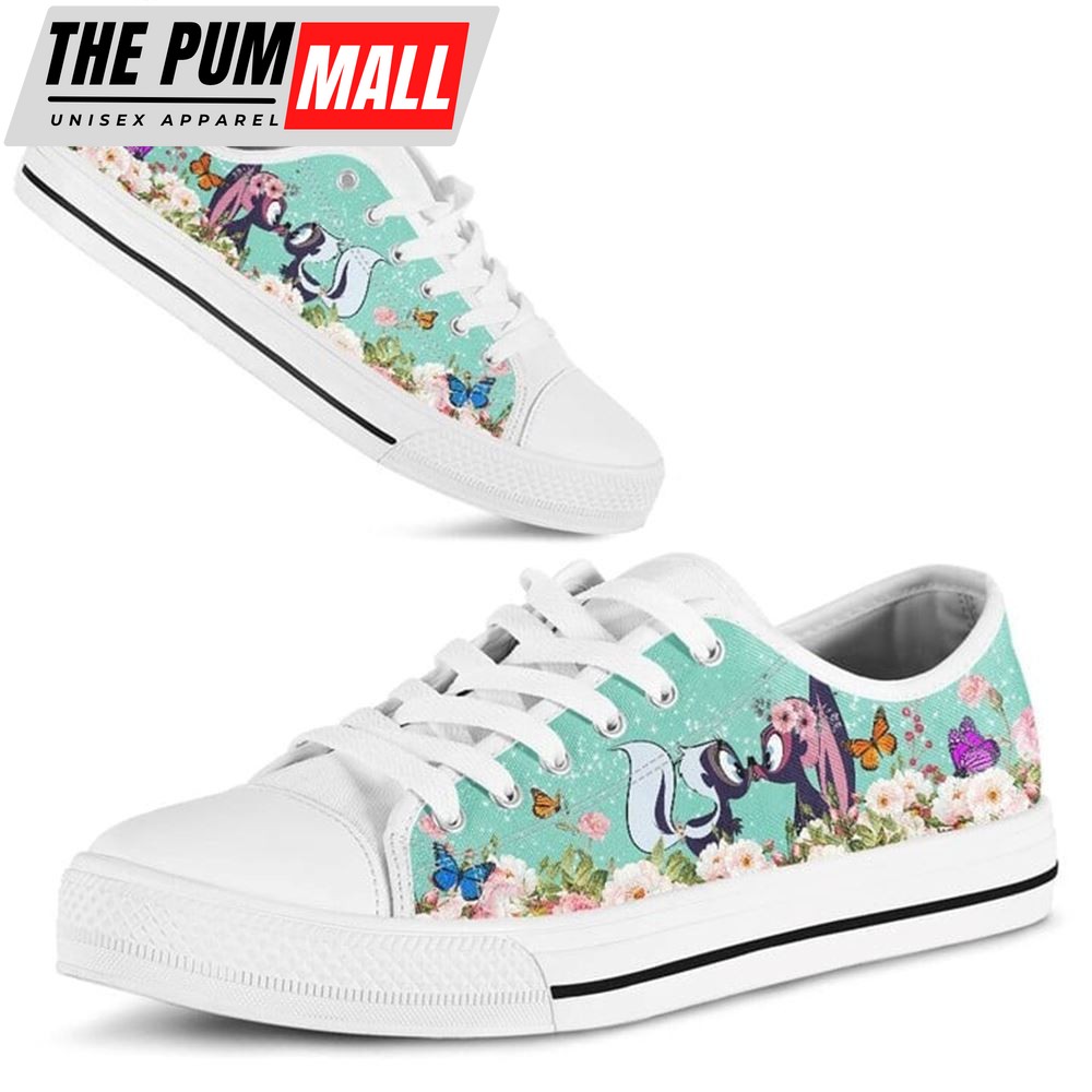 cute-couple-skunk-love-flower-watercolor-low-top-shoes-low-top-shoes-mens-wom-l8yw6dn0 Cute Couple Skunk Love Flower Watercolor Low Top Shoes – Low Top Shoes Mens, Women