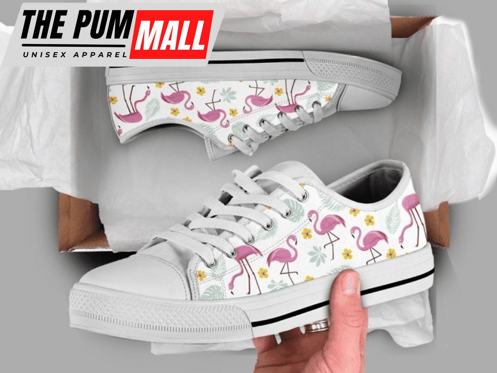Cute Flamingo Low Top Shoes PN206055Sb – Ultimate Comfort