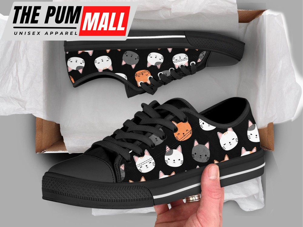 cute-kitten-shoes-cat-sneakers-low-top-shoes-for-cat-owner-gifts-wms01mug Cute Kitten Shoes, Cat Sneakers, Low Top Shoes For Cat Owner Gifts