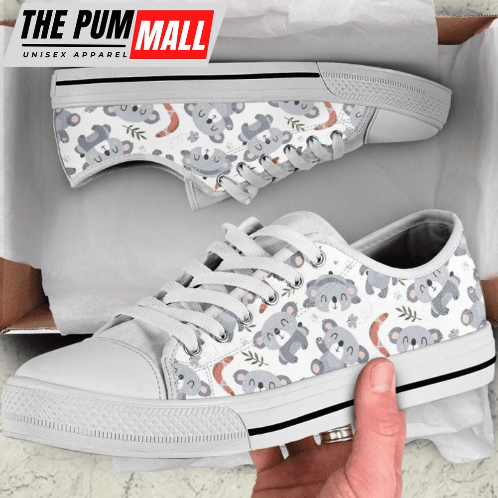 Cute Koala Low Top Shoes PN206130Sb – Comfortable & Trendy Footwear