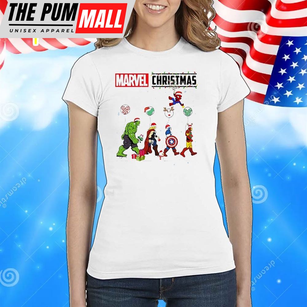 Cute Marvel Christmas 2025 Shirt