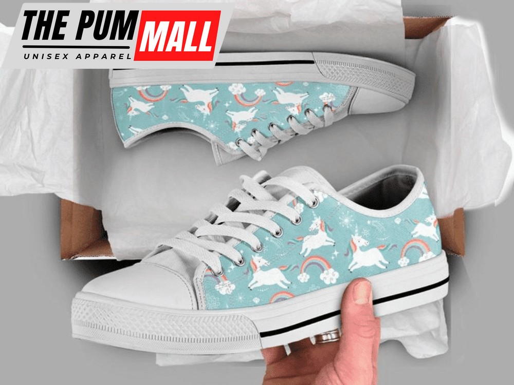 Cute Unicorn Low Top Shoes PN206110Sb – Comfortable & Trendy Footwear