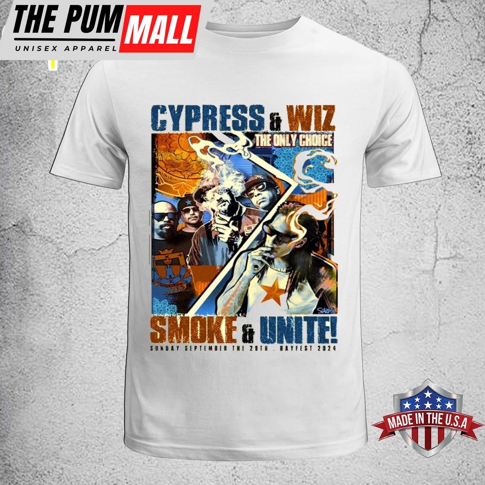 Cypress Hill Smoke & Unite Music Unisex T-Shirt