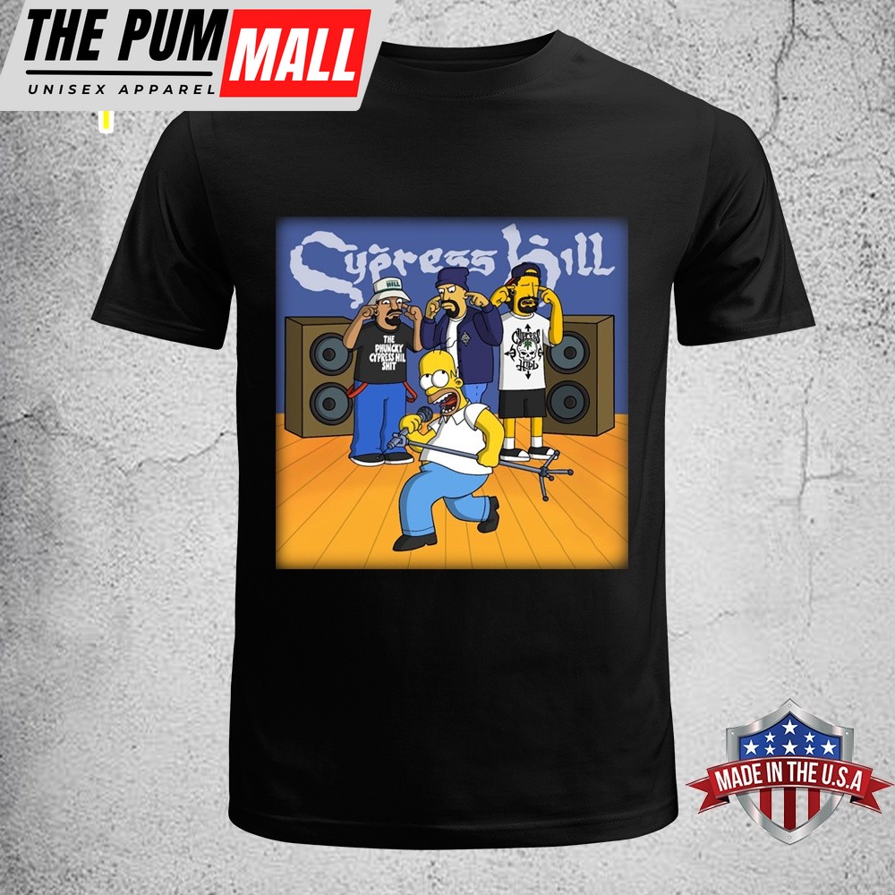 Cypress Hill The Simpsons Music Unisex T-Shirt
