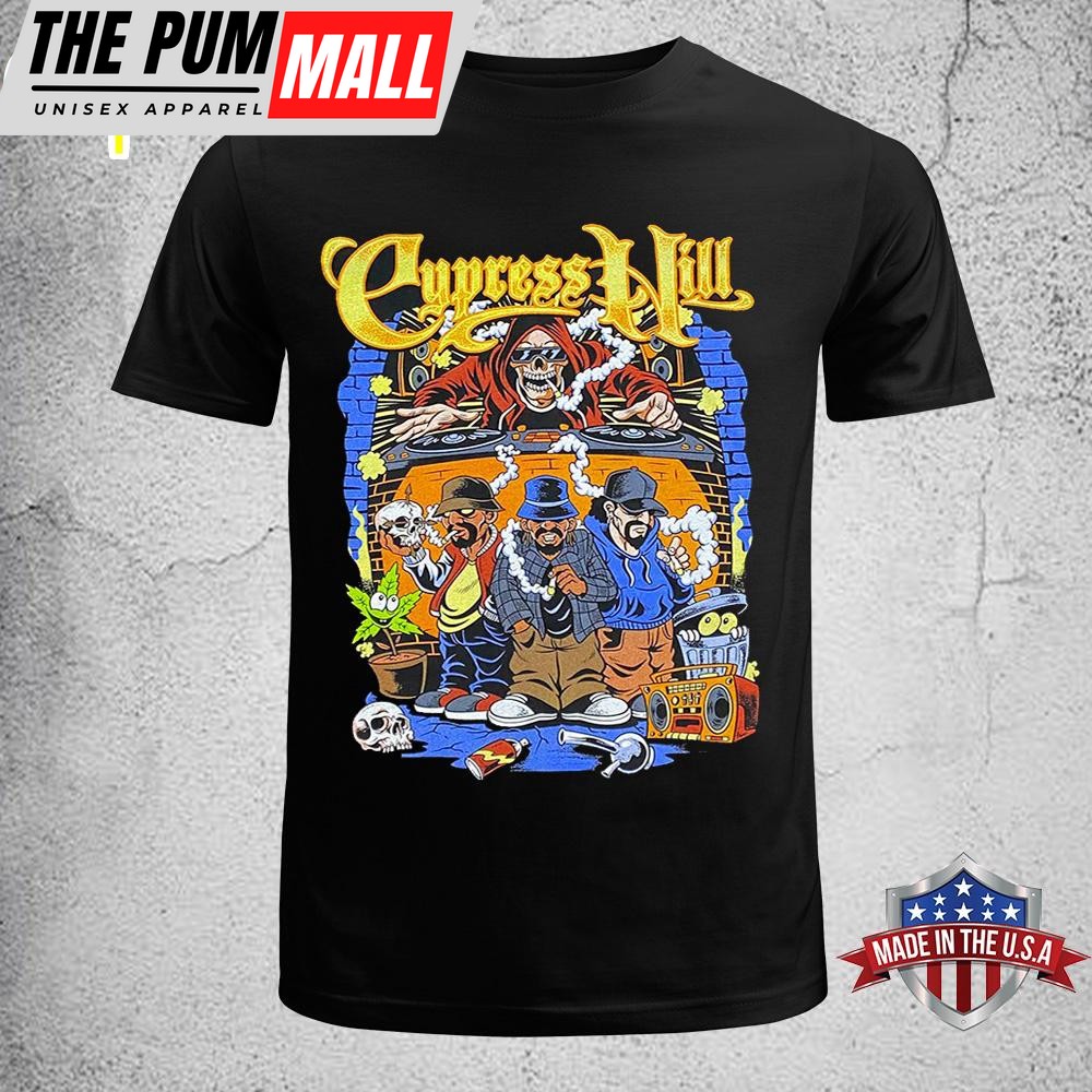 Cypress Hill We Legalized It Tour 2025 Illustrated Event Unisex T-Shirt