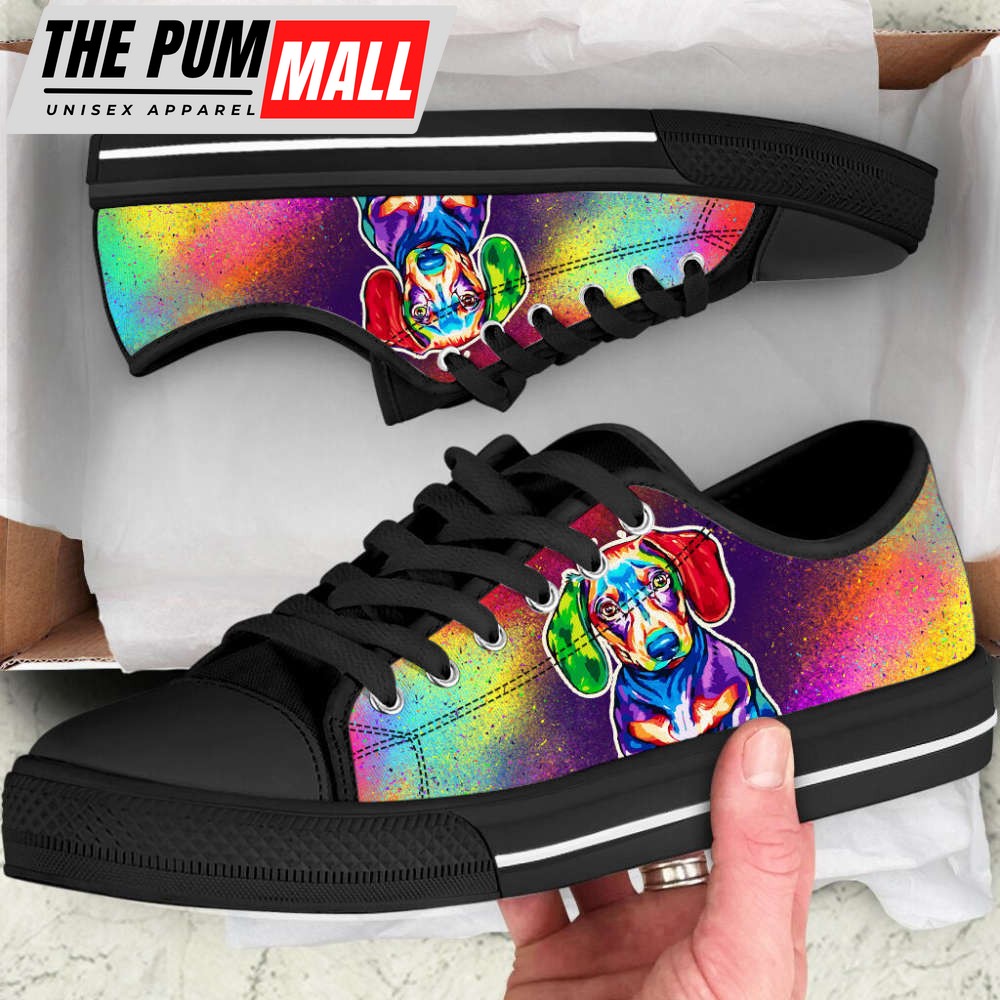 dachshund-dog-lover-pop-art-colorful-low-top-shoes-canvas-sneakers-0txo0bh2 Dachshund Dog Lover Pop Art Colorful Low Top Shoes Canvas Sneakers