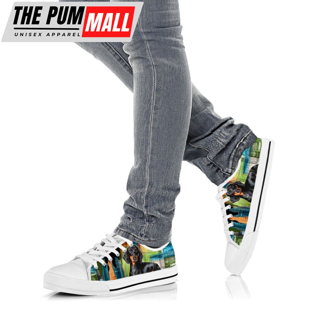 dachshund-dog-paint-art-wallpaper-low-top-shoes-canvas-sneakers-5v5t3ic9 Dachshund Dog Paint Art Wallpaper Low Top Shoes Canvas Sneakers